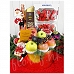 Japanese Strawberry and Michel Cluizel Chocolate Xmas Hamper Box